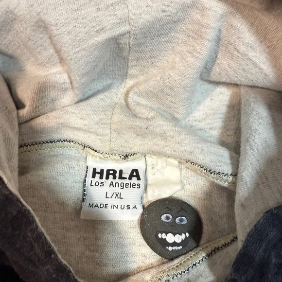 Vintage Rocky and Bullwinkle short sleeve hoodie - Picture 3 of 3